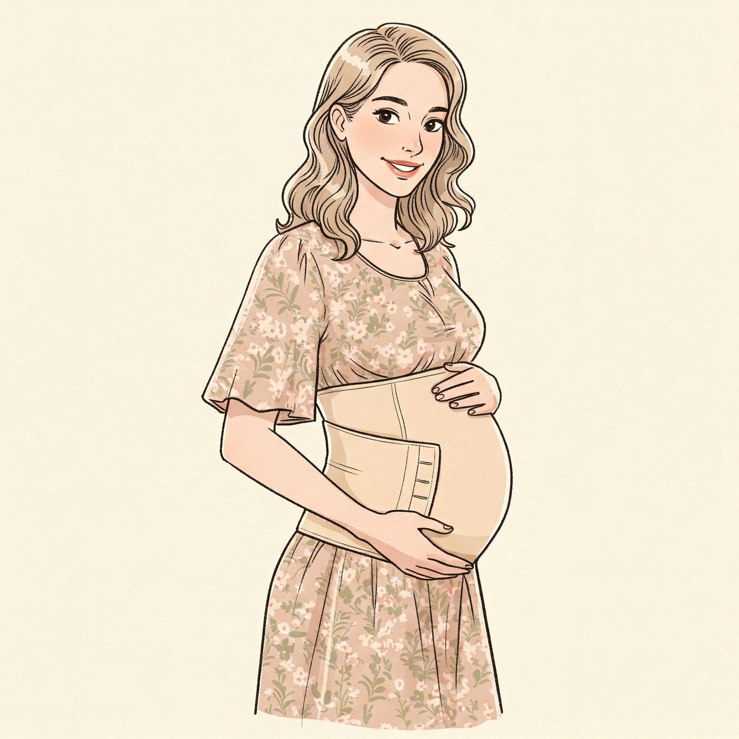 woman wear a waist trainer