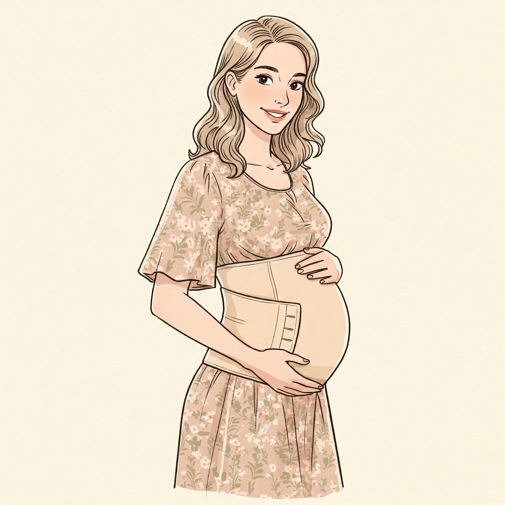 woman wear a waist trainer