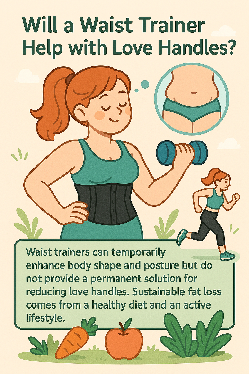 Will a Waist Trainer Help with Love Handles?