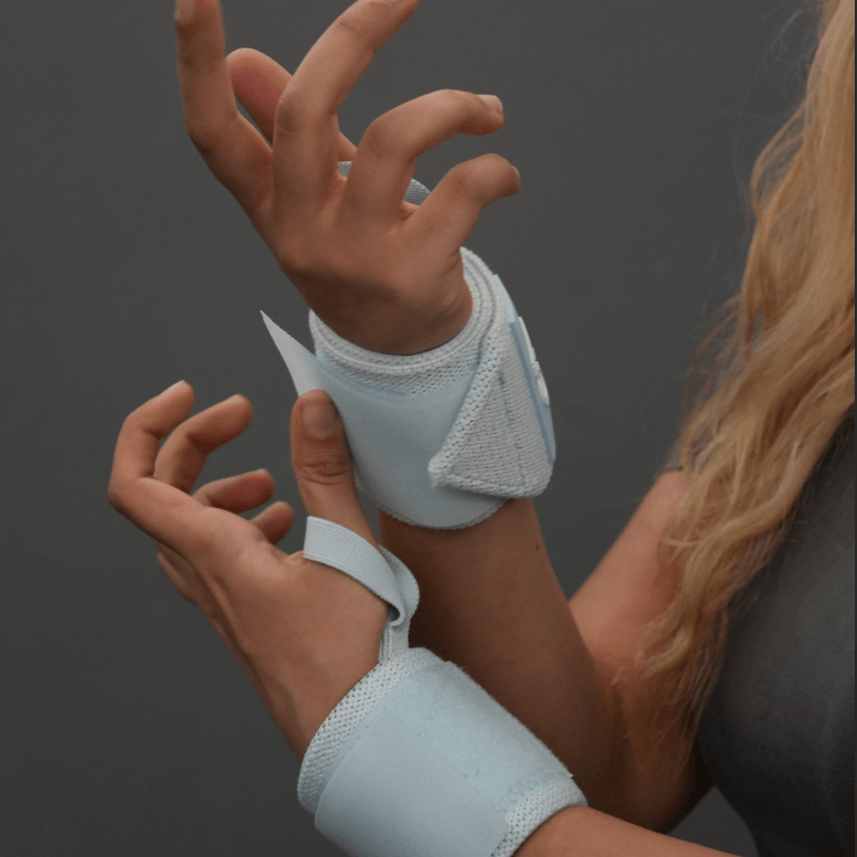 Blue Wrist Wraps