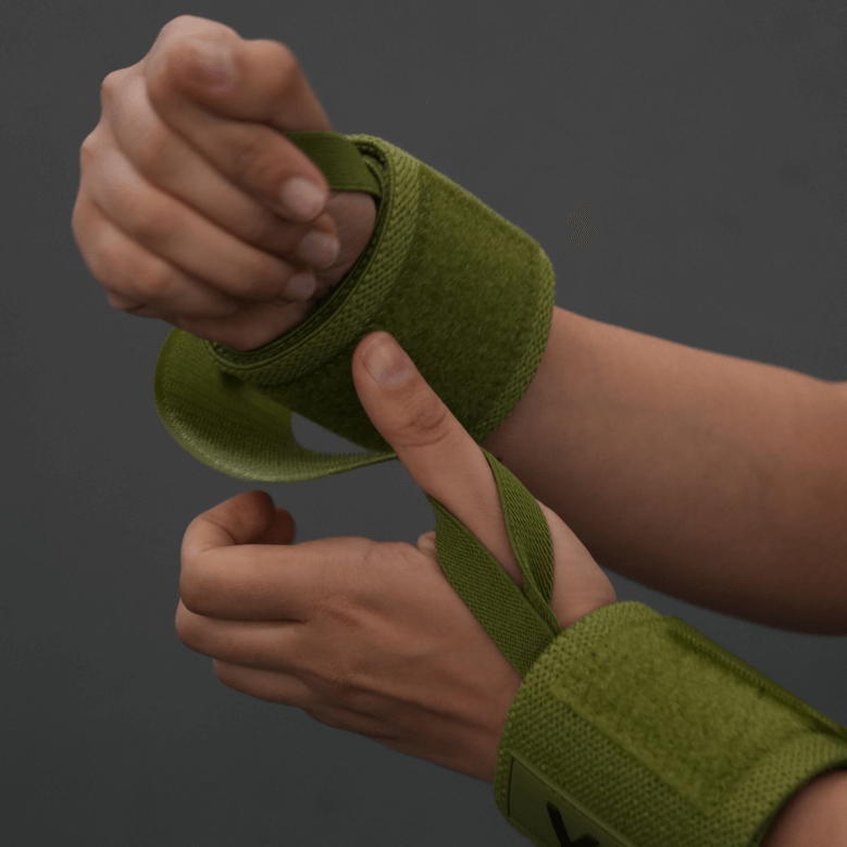 Green Wrist Wraps