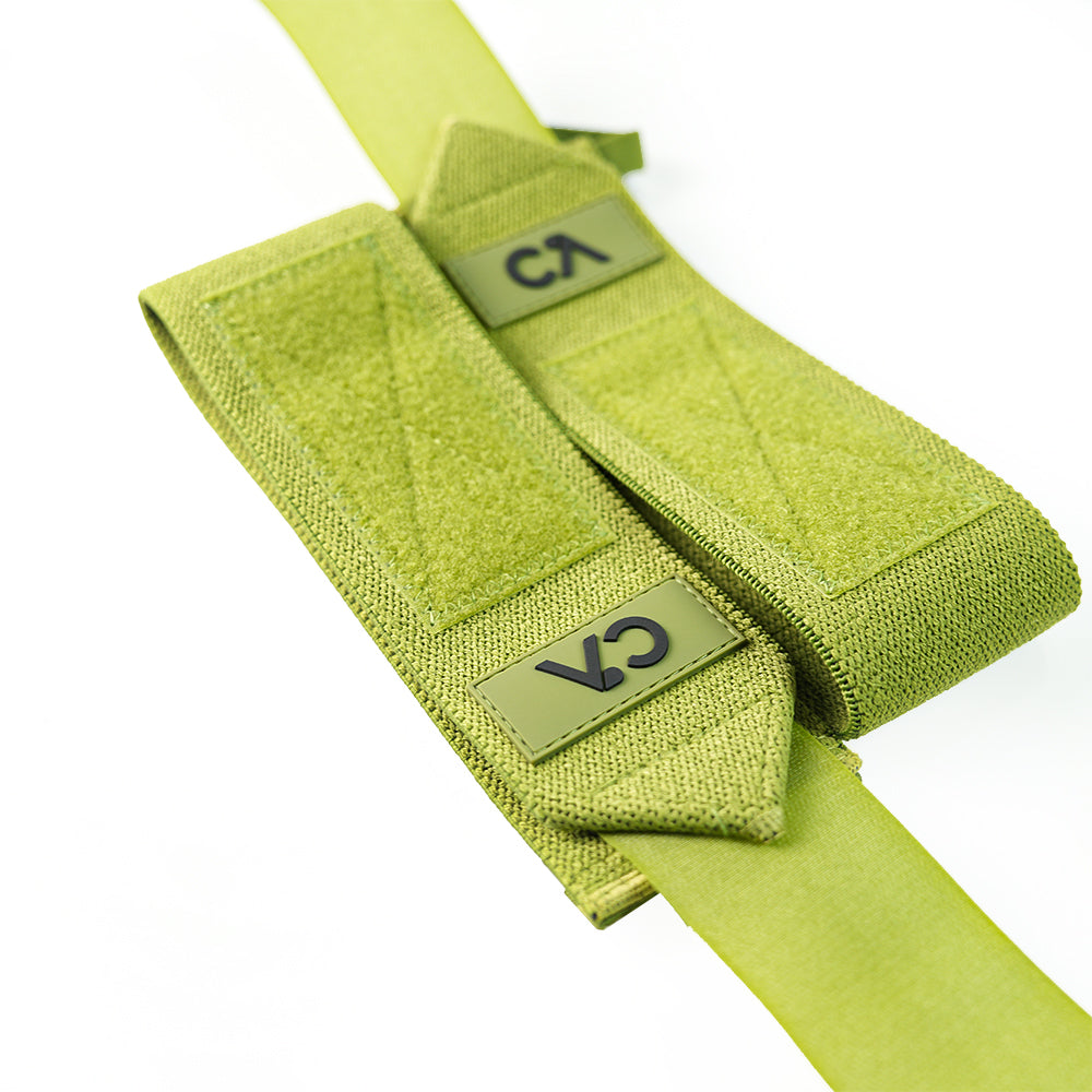 Pair Of Green Wrist Wraps
