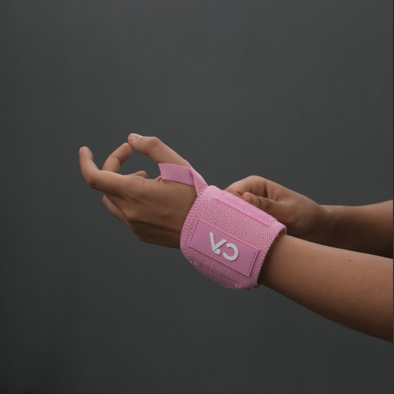 Pink Wrist Wraps