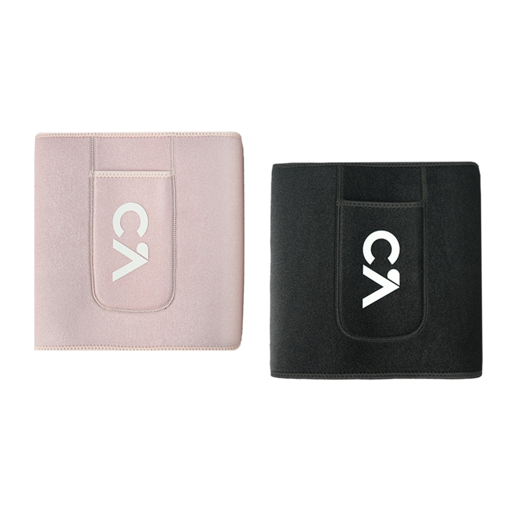 pink and black waist trimmer