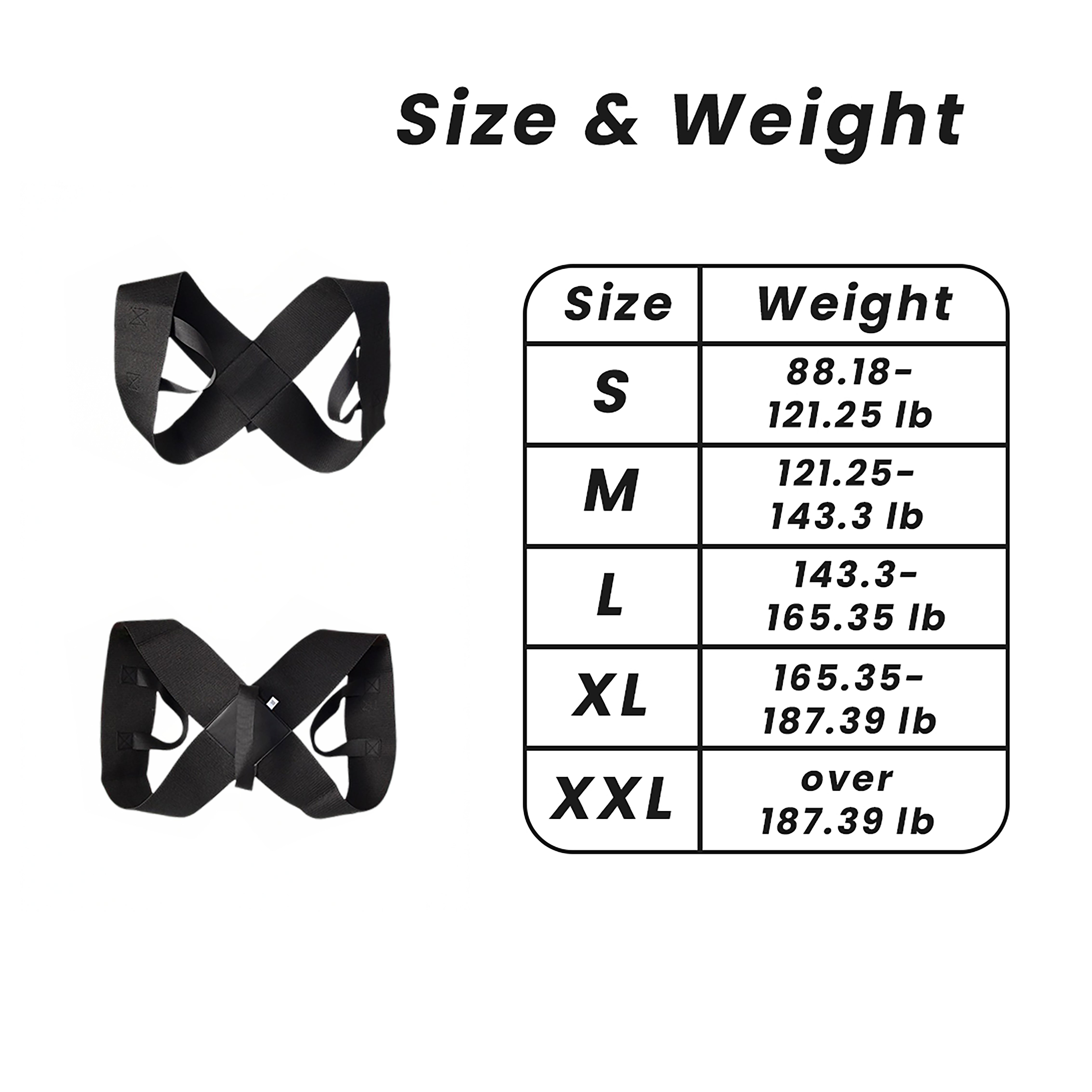 Chick-Active™ Sports Training Shoulder Straps