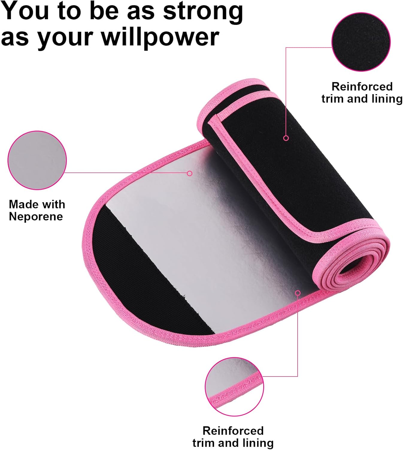 waist trimmer detail