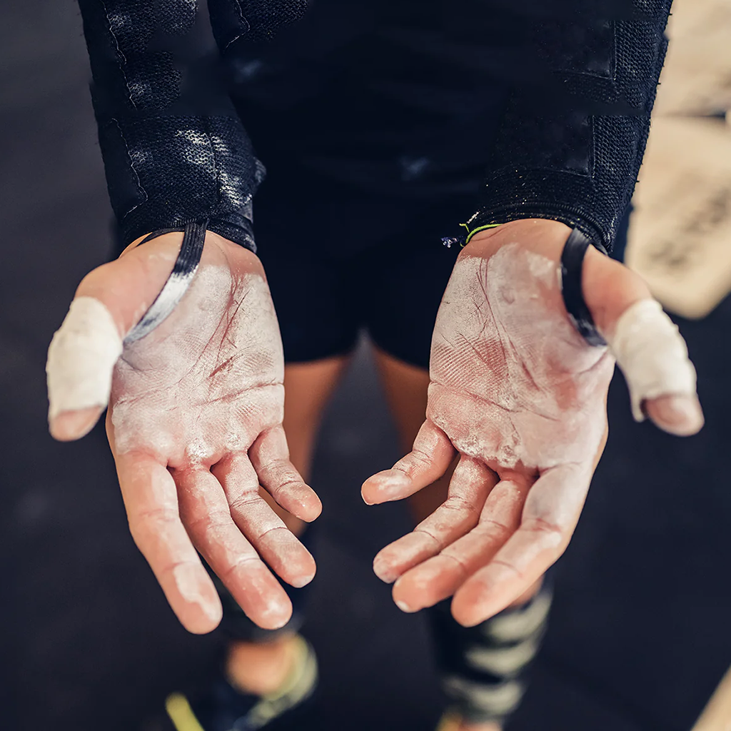 A hand with Calluses