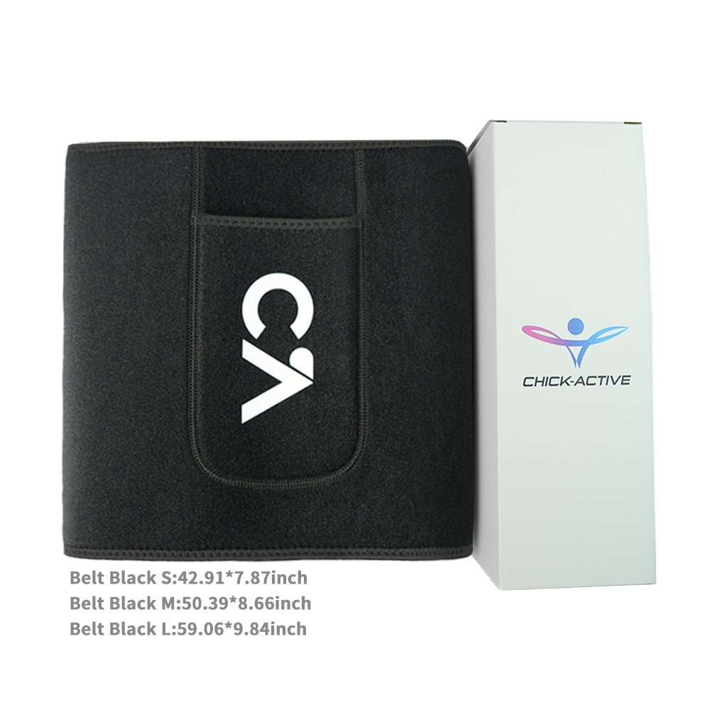 size of black waist trimmer